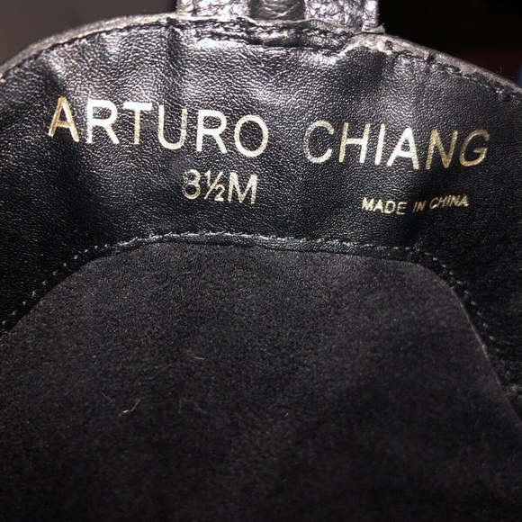 Western Cowboy Pull-On Riding Boots Black Pebbled Leather Women's Sz 8.5 M - Picture 6 of 9